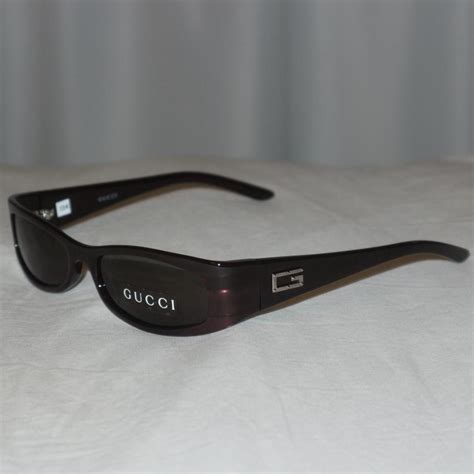 Gucci Sunglasses 1997 Vintage Slim Rectangle Black GG 1483/S 